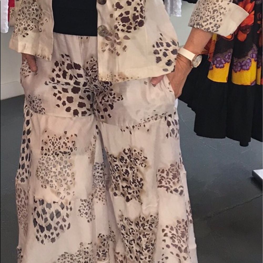 Pilazzo pant and jacket by Courtney Washington